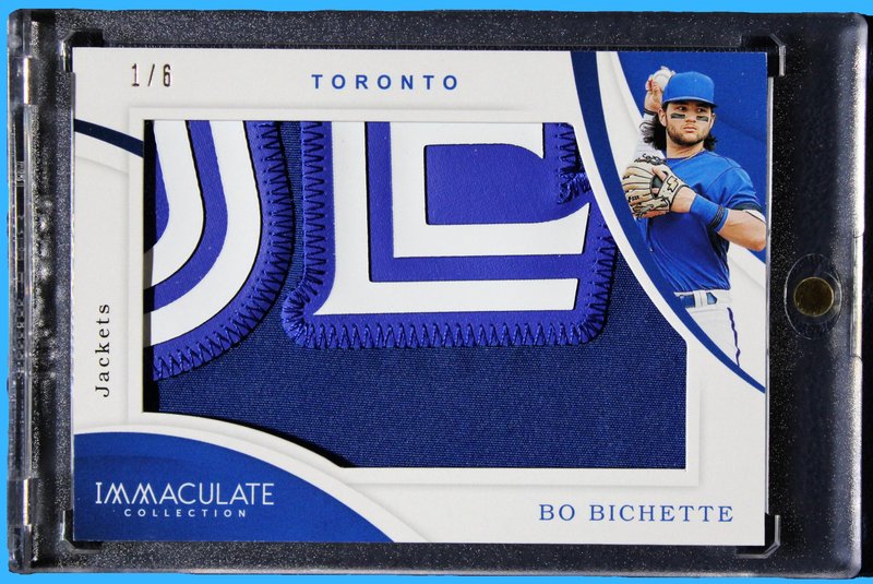 2020 Panini Immaculate Bo Bichette Team Jacket Relic /6 - Baseball - Ungraded Cards