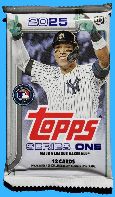2025 Topps Series 1 Baseball Hobby Pack (Fresh Box) - Baseball - Packs