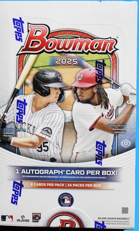 2025 Topps Bowman Baseball Hobby Box