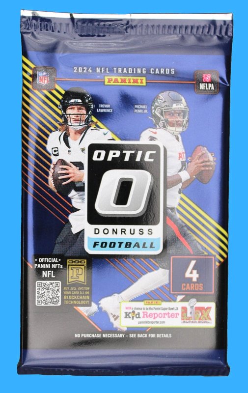 2024 Panini Donruss Optic Football Hobby Pack (Fresh Box) - Football - Packs