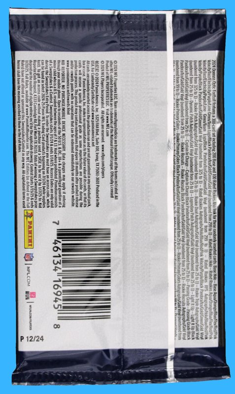 2024 Panini Donruss Optic Football Hobby Pack (Fresh Box) - Image 2