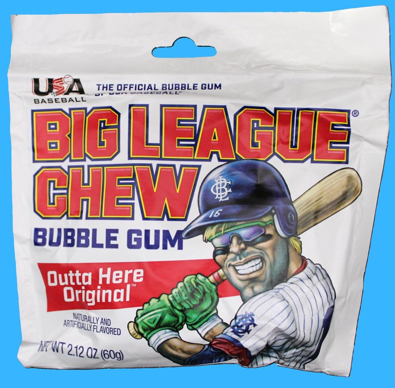 2.12oz Big League Chew Bubble Gum (Outta Here Original) - Snack Shack
